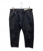BONCOURAボンクラ）の古着「デニムパンツ」｜インディゴ