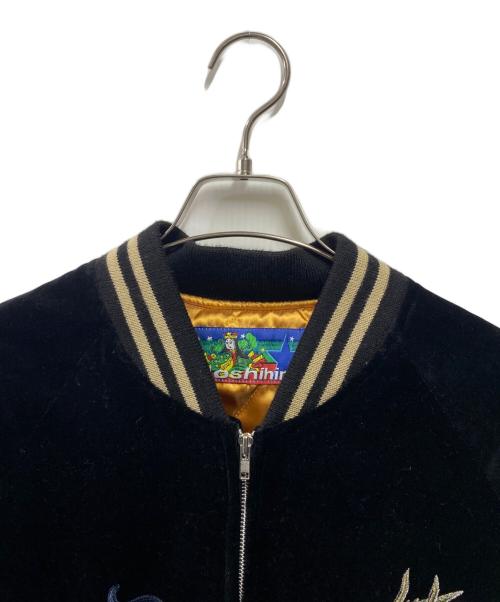 hoshihime（ホシヒメ）hoshihime (ホシヒメ) ベロアスカジャン ブラック サイズ:FREEの古着・服飾アイテム