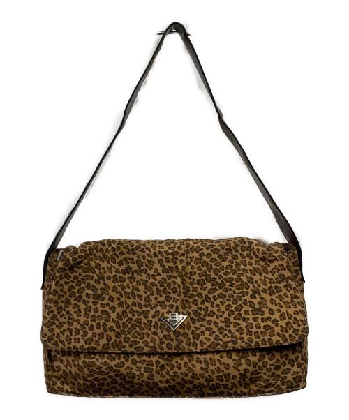 BOTTEGA VENETA（ボッテガベネタ）BOTTEGA VENETA (ボッテガベネタ) オールドレオパードバッグ ブラウンの古着・服飾アイテム