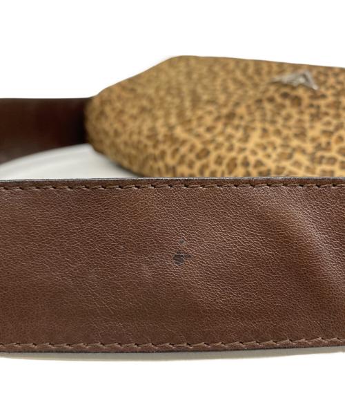 BOTTEGA VENETA（ボッテガベネタ）BOTTEGA VENETA (ボッテガベネタ) オールドレオパードバッグ ブラウンの古着・服飾アイテム