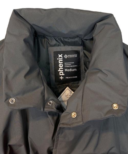 PHENIX（フェニックス）PHENIX (フェニックス) FREAK'S STORE (フリークスストア) 別注 GORE-TEX WINDSTOPPER SNAP DOWN JACKET グレー サイズ:Мの古着・服飾アイテム