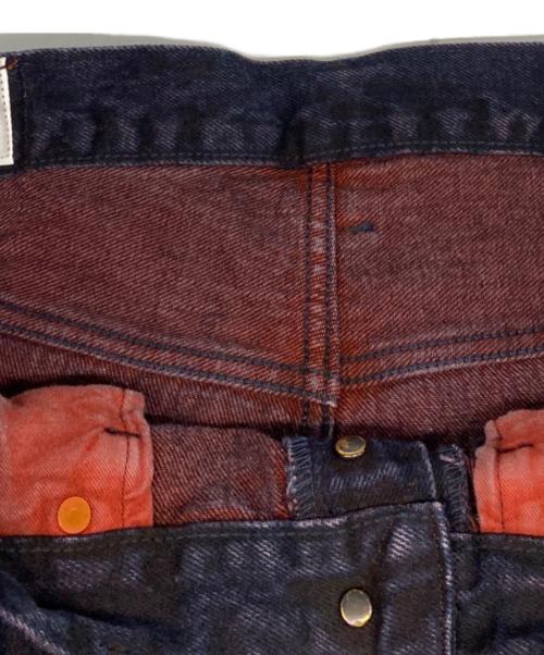 STUDIO D'ARTISAN（ステュディオダルチザン）STUDIO D'ARTISAN (ステュディオダルチザン) ベンガラ染めジーンズ インディゴ サイズ:32の古着・服飾アイテム