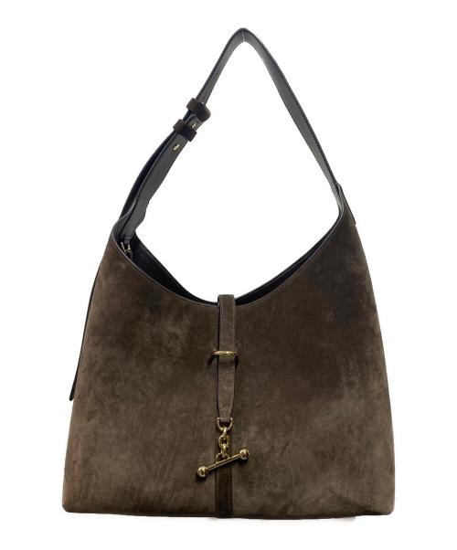 STRATHBERRY（ストラスベリー）STRATHBERRY (ストラスベリー) Kite Hobo Maxi ブラウンの古着・服飾アイテム