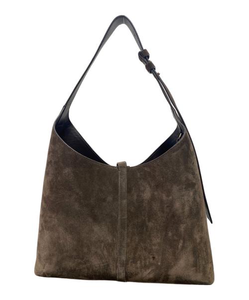 STRATHBERRY（ストラスベリー）STRATHBERRY (ストラスベリー) Kite Hobo Maxi ブラウンの古着・服飾アイテム