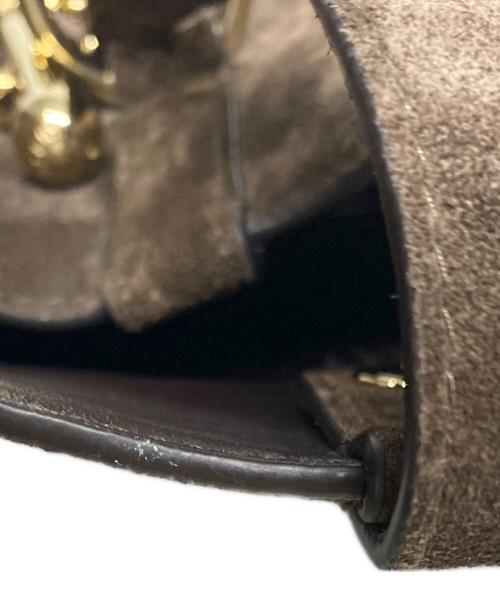 STRATHBERRY（ストラスベリー）STRATHBERRY (ストラスベリー) Kite Hobo Maxi ブラウンの古着・服飾アイテム