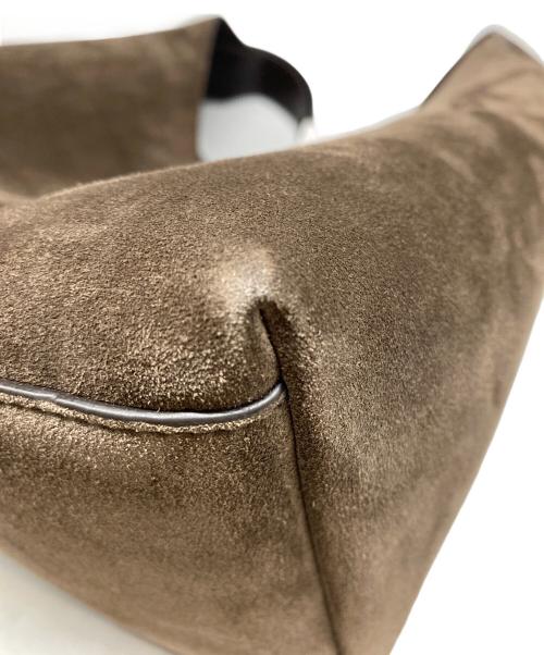 STRATHBERRY（ストラスベリー）STRATHBERRY (ストラスベリー) Kite Hobo Maxi ブラウンの古着・服飾アイテム