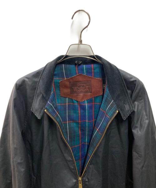 WOOLRICH（ウールリッチ）WOOLRICH (ウールリッチ) 80's ハリントンジャケット ブラック サイズ:Mの古着・服飾アイテム