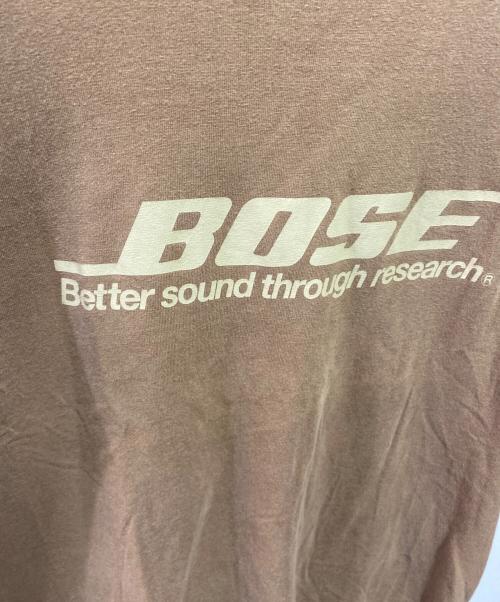 anvil（アンヴィル）anvil (アンヴィル) 90-00's BOSE Tシャツ ブラウン サイズ:Ｍの古着・服飾アイテム
