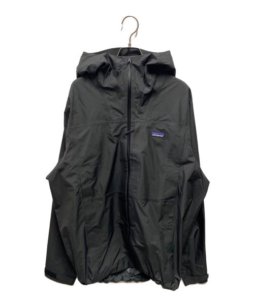 Patagonia（パタゴニア）Patagonia (パタゴニア) ボルダー・フォーク・レイン・ジャケット ブラック サイズ:Lの古着・服飾アイテム