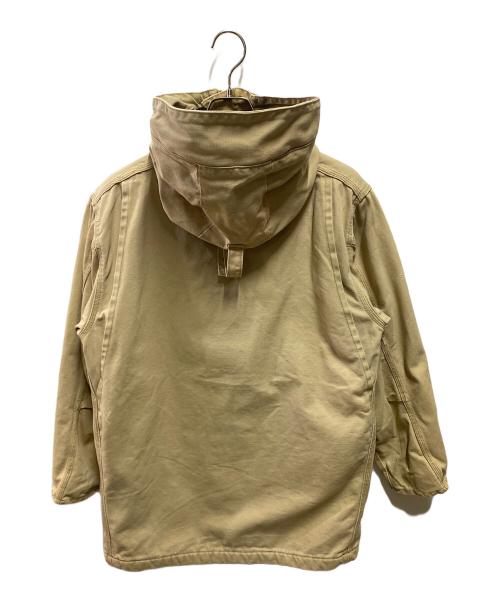 CarHartt（カーハート）CarHartt (カーハート) ダックフーデッドコート ベージュ サイズ:Ｍの古着・服飾アイテム