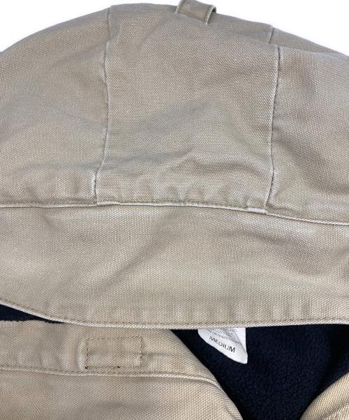 CarHartt（カーハート）CarHartt (カーハート) ダックフーデッドコート ベージュ サイズ:Ｍの古着・服飾アイテム