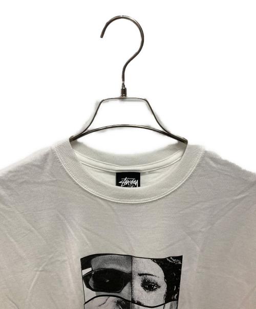 stussy（ステューシー）stussy (ステューシー) PERSONALITIES TEE ホワイト サイズ:Ｍの古着・服飾アイテム