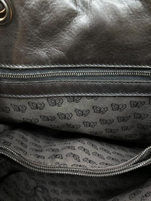 BOTTEGA VENETA（ボッテガベネタ）BOTTEGA VENETA (ボッテガベネタ) イントレチャートトートバッグ ブラウンの古着・服飾アイテム