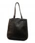 BOTTEGA VENETA (ボッテガベネタ) イントレチャートトートバッグ ブラウン：70000円
