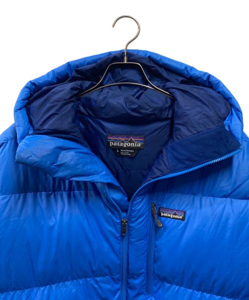 Patagonia（パタゴニア）Patagonia (パタゴニア) Fitz Roy Down Hoody スカイブルー サイズ:Ｌの古着・服飾アイテム