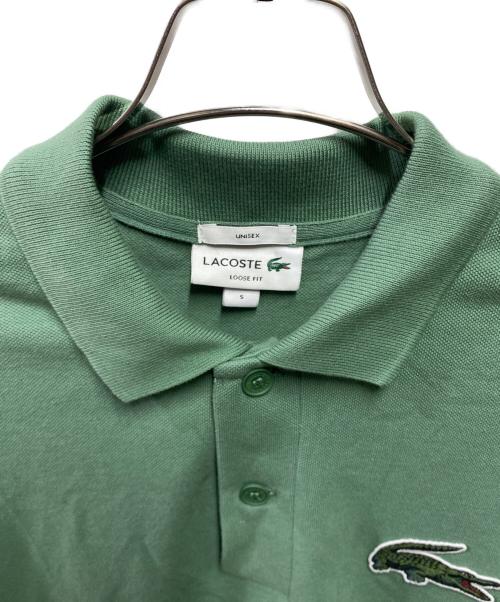 LACOSTE（ラコステ）LACOSTE (ラコステ) ポロシャツ グリーン サイズ:Sの古着・服飾アイテム