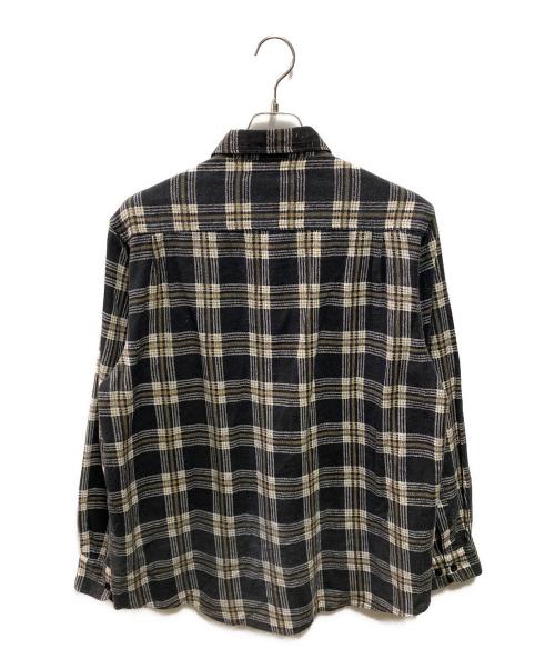 Rebuild by Needles（リビルドバイニードルス）Rebuild by Needles (リビルドバイニードルス) 再構築シャツ ブラック サイズ:Ｓの古着・服飾アイテム