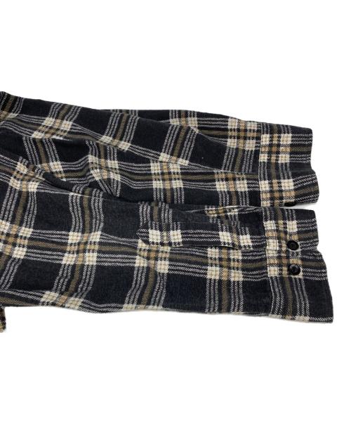 Rebuild by Needles（リビルドバイニードルス）Rebuild by Needles (リビルドバイニードルス) 再構築シャツ ブラック サイズ:Ｓの古着・服飾アイテム