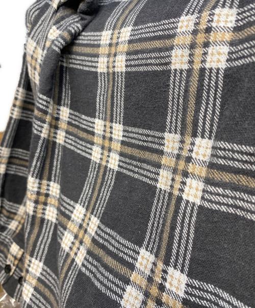 Rebuild by Needles（リビルドバイニードルス）Rebuild by Needles (リビルドバイニードルス) 再構築シャツ ブラック サイズ:Ｓの古着・服飾アイテム