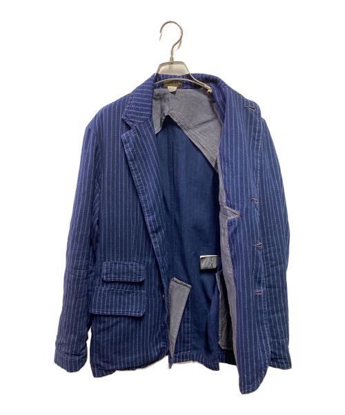 RRL（ダブルアールエル）RRL (ダブルアールエル) アンコンストラクテッドインディゴツイルスポーツコート インディゴ サイズ:Sの古着・服飾アイテム