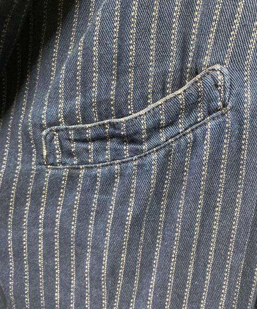 RRL（ダブルアールエル）RRL (ダブルアールエル) アンコンストラクテッドインディゴツイルスポーツコート インディゴ サイズ:Sの古着・服飾アイテム