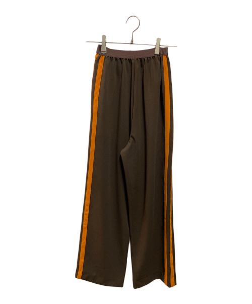 6(ROKU) BEAUTY&YOUTH（ロク ビューティーアンドユース）6(ROKU) BEAUTY&YOUTH (ロク ビューティーアンドユース) 25SS トラックイージーパンツ ブラウン サイズ:36 未使用品の古着・服飾アイテム
