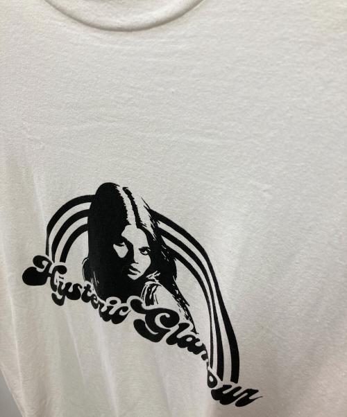 Hysteric Glamour（ヒステリックグラマー）Hysteric Glamour (ヒステリックグラマー) HG RAINBOW Tシャツ ホワイト サイズ:Lの古着・服飾アイテム