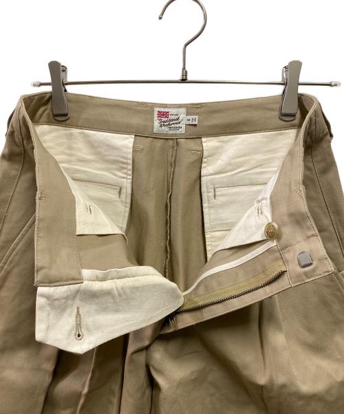 Traditional Weatherwear（トラディショナルウェザーウェア）Traditional Weatherwear (トラディショナルウェザーウェア) UNIONSLACKS 104 CHINO ベージュ サイズ:XSの古着・服飾アイテム