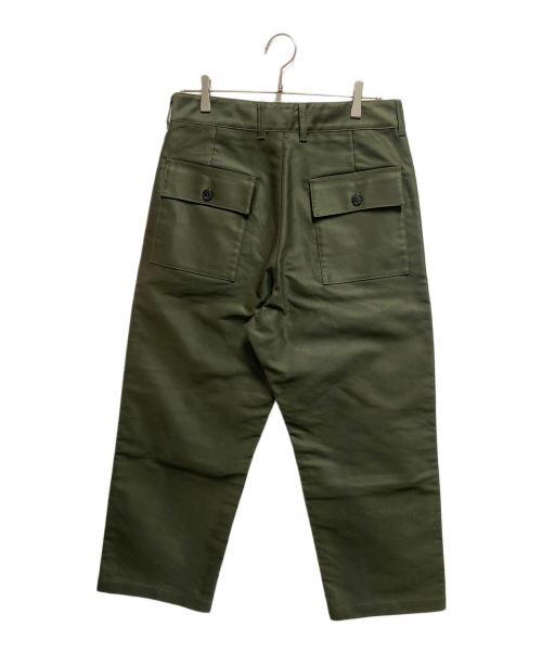 Traditional Weatherwear（トラディショナルウェザーウェア）Traditional Weatherwear (トラディショナルウェザーウェア) 25SS UNIONSLACKS 111 MOLESKIN グリーン サイズ:Sの古着・服飾アイテム
