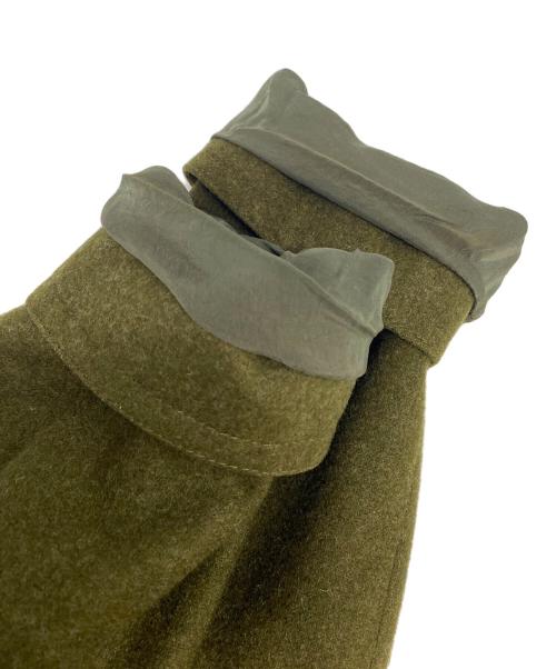 BOTTEGA VENETA（ボッテガベネタ）BOTTEGA VENETA (ボッテガベネタ) オールドウールジャケット オリーブ サイズ:46の古着・服飾アイテム