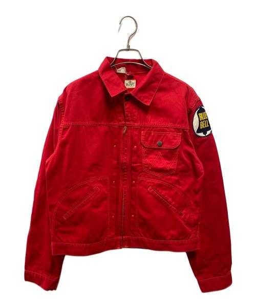 Wrangler（ラングラー）Wrangler (ラングラー) 復刻 12MJZチャンピオンジャケット レッド サイズ:40の古着・服飾アイテム