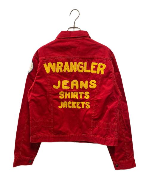Wrangler（ラングラー）Wrangler (ラングラー) 復刻 12MJZチャンピオンジャケット レッド サイズ:40の古着・服飾アイテム