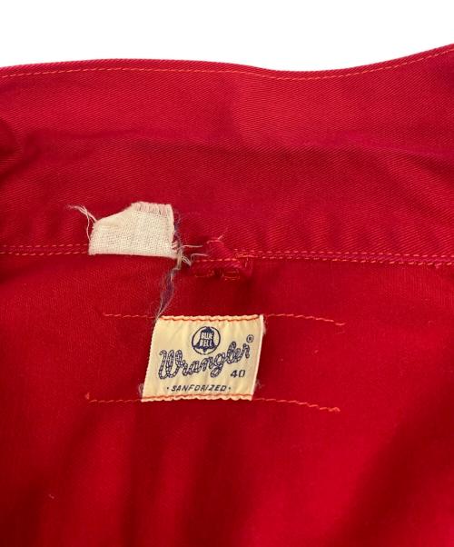 Wrangler（ラングラー）Wrangler (ラングラー) 復刻 12MJZチャンピオンジャケット レッド サイズ:40の古着・服飾アイテム