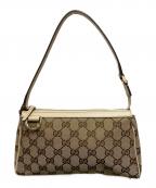 GUCCIグッチ）の古着「ワンショルダーバッグ」｜ベージュ