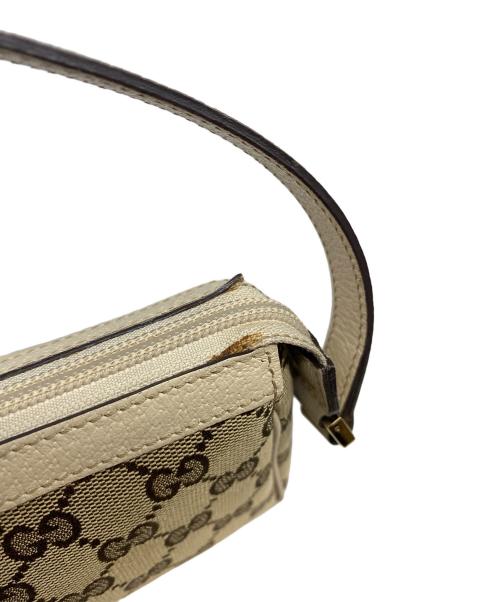 GUCCI（グッチ）GUCCI (グッチ) ワンショルダーバッグ ベージュの古着・服飾アイテム