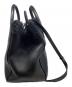 JIL SANDER (ジルサンダー) 裏ファー2WAYバッグ ブラック：33000円