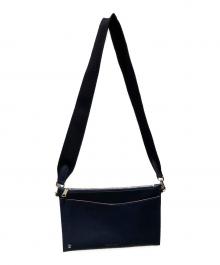 A.D.M.J.（エーディーエムジェイ）の古着「モーツァルト フラットショルダーバッグ」｜ネイビー