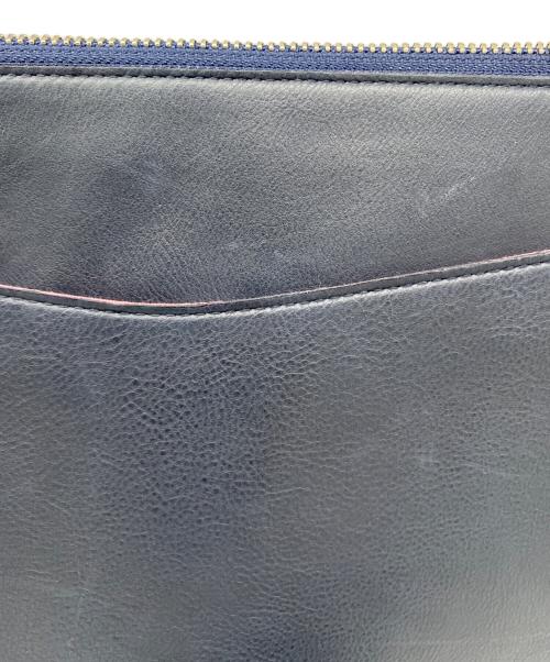 A.D.M.J.（エーディーエムジェイ）A.D.M.J. (エーディーエムジェイ) モーツァルト フラットショルダーバッグ ネイビーの古着・服飾アイテム