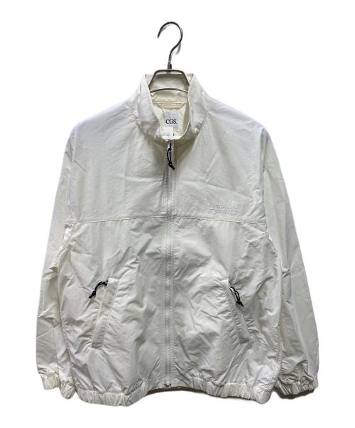 California General Store（カリフォルニアジェネラルストア）California General Store (カリフォルニアジェネラルストア) リサイクル ナイロン スタンド ブルゾン ホワイト サイズ:M 未使用品の古着・服飾アイテム