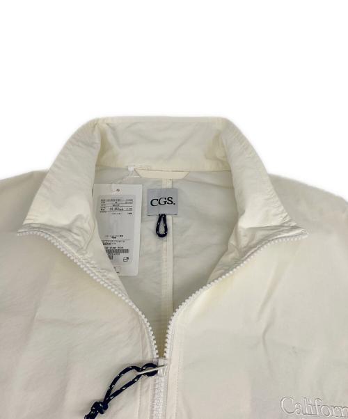 California General Store（カリフォルニアジェネラルストア）California General Store (カリフォルニアジェネラルストア) リサイクル ナイロン スタンド ブルゾン ホワイト サイズ:M 未使用品の古着・服飾アイテム