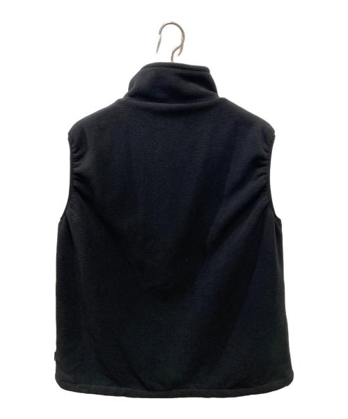 MERCEDES ANCHOR INC（メルセデス アンカー インク）MERCEDES ANCHOR INC (メルセデス アンカー インク) 25AW ロゴ刺繍フリースベスト ブラック サイズ:L 未使用品の古着・服飾アイテム