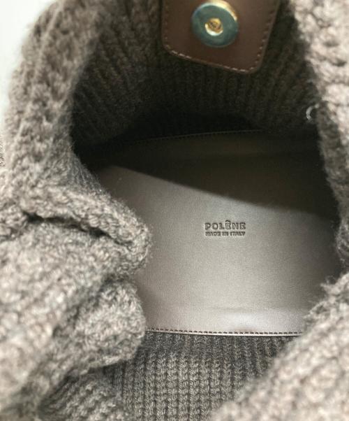 POLENE（ポレーヌ）POLENE (ポレーヌ) 25AW Numero Neuf Large/エディション エボニー メリノ ブラウンの古着・服飾アイテム