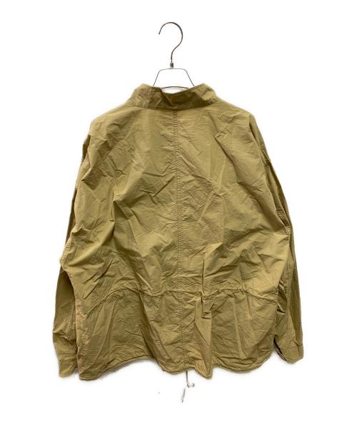 SLOW&CO（スロウアンドコー）SLOW&CO (スロウアンドコー) Fish Tail - Short Jacket - ベージュ サイズ:3の古着・服飾アイテム