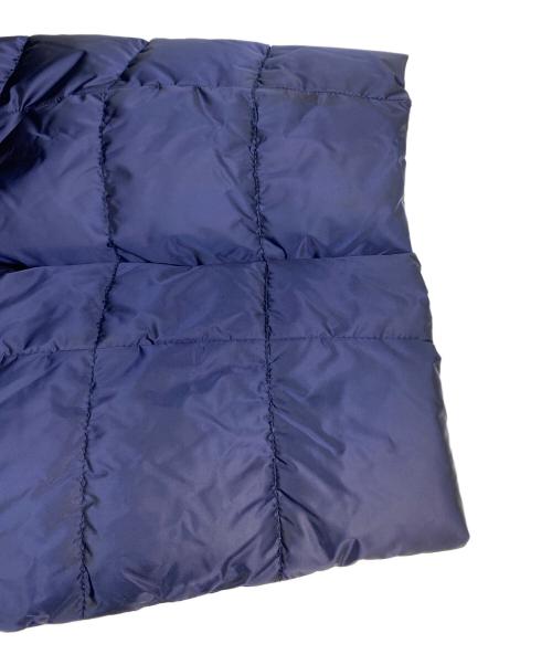 PRADA（プラダ）PRADA (プラダ) ノーカラーダウンジャケット ネイビー サイズ:48の古着・服飾アイテム