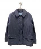 PRADAプラダ）の古着「中綿ナイロンジャケット」｜ネイビー