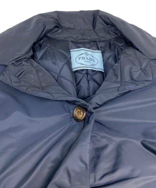 PRADA（プラダ）PRADA (プラダ) 中綿ナイロンジャケット ネイビー サイズ:44の古着・服飾アイテム