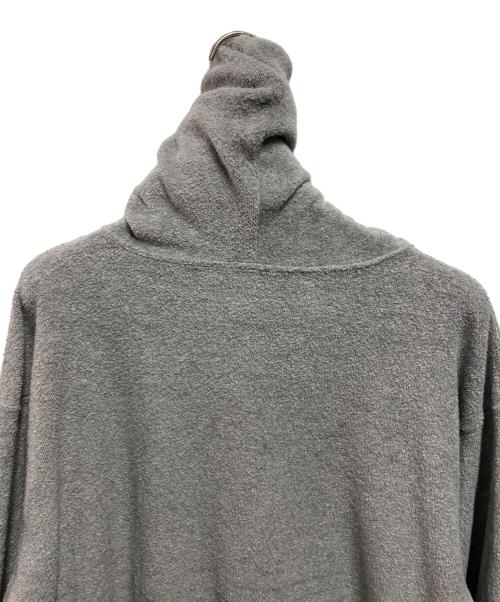 Denham（デンハム）Denham (デンハム) パイル地パーカー グレー サイズ:ＸＬの古着・服飾アイテム