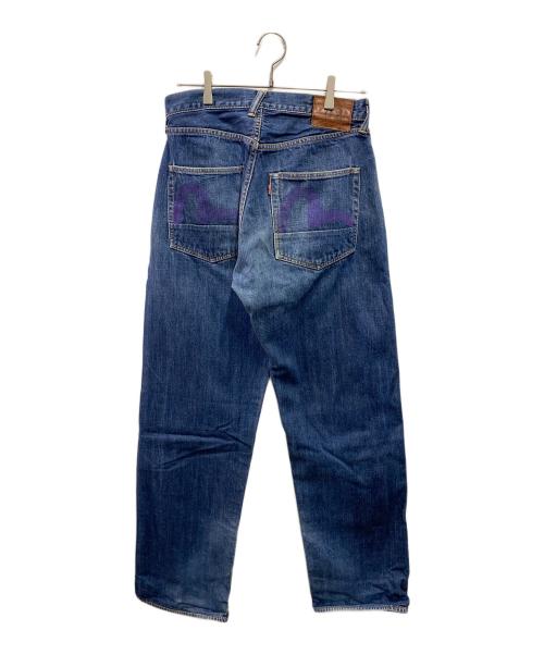 EVISU（エヴィス）EVISU (エヴィス) No.2カモメプリントデニム インディゴ サイズ:W33×L35の古着・服飾アイテム