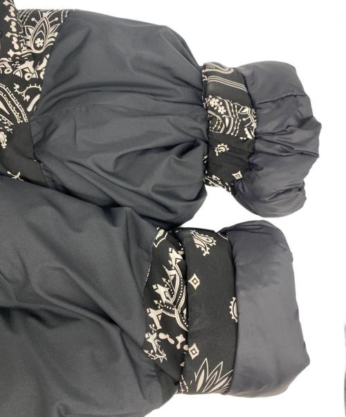 FIRST DOWN（ファーストダウン）FIRST DOWN (ファーストダウン) FREAK'S STORE別注 バンダナ ショートダウンジャケット ブラック サイズ:Ｓの古着・服飾アイテム