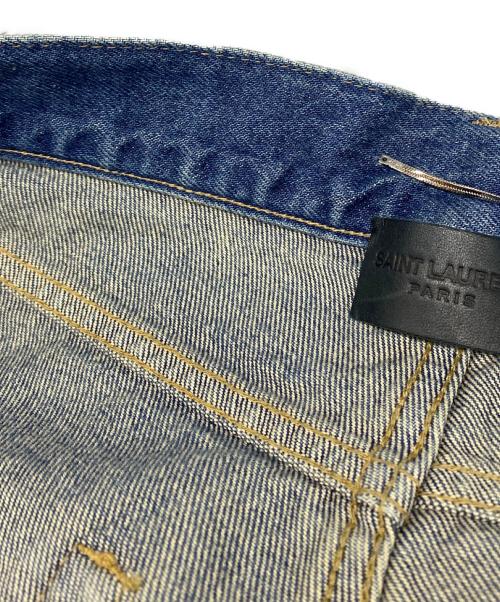 Saint Laurent Paris（サンローランパリ）Saint Laurent Paris (サンローランパリ) デニムパンツ インディゴ サイズ:26の古着・服飾アイテム